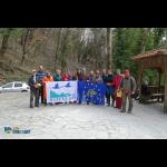The project team and volunteers before entering the cave
